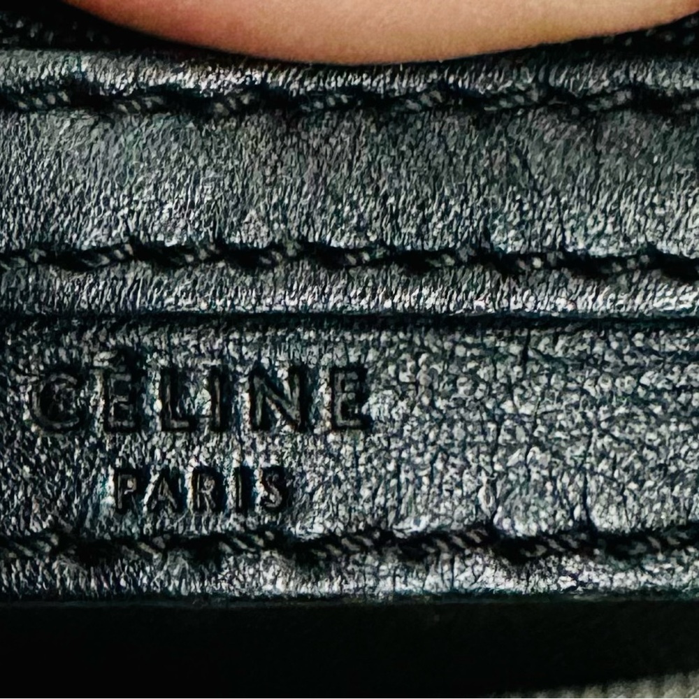 Celine Black and Cream Women's Bag - Picture 8 of 15